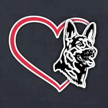 Německý ovčák v srdci