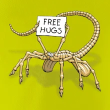 Vetřelec - free hugs (Hana-creative)