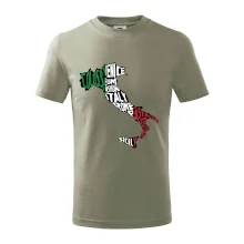 Mapy - názvy měst - Italie