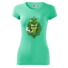 Zhulený lev zelený