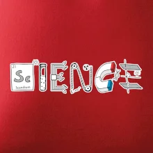 Science věda nápis