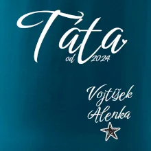 Táta od roku + jména dětí dole vlevo