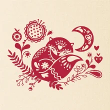 Folklor - liška spící