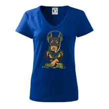 Bojový dobrman (Pecka design)