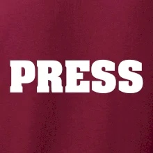 Novinář nápis - Press