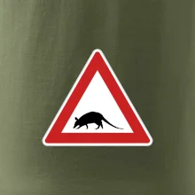 Dopravní značka - krysa