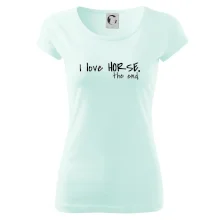 I love horse the end.