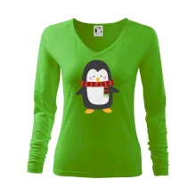 Tučňák se šálou