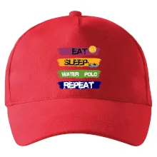 Eat sleep watter polo barevné