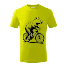 Kapybara na kole černá