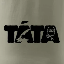 Táta nápis - svářeč