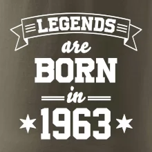 Legends are born in 1963