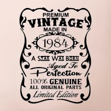 Vintage Etiketa - 1984