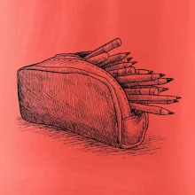 Školní penál kreslený