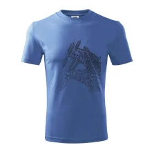 Nákres stožáru vysokého napětí