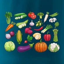 Zelenina ze zahrádky