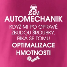 Automechanik - optimalizace