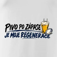 Pivo po zápase je moje regenerace
