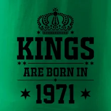 Kings are born in 1971
