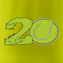 Tenis kulaté narozeniny 20