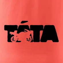 Táta nápis - motorka supersport