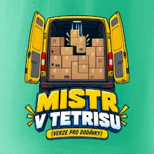 Mistr v tetrisu pro dodávky