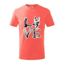 Německý ovčák love