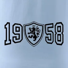 Narozeninový motiv - znak - 1958