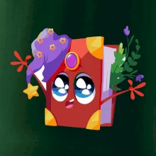 Kreslená kniha kouzelná