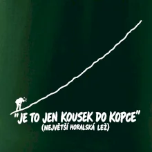Je to jen kousek do kopce