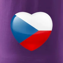 Česká vlajka srdce