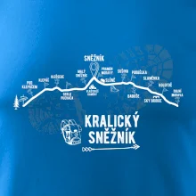 Profil kopců - Kralický Sněžník