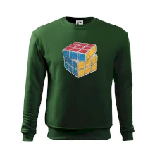 Rubikova kostka kreslená