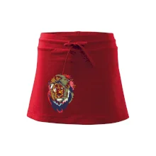 Hlava lva kreslená jednoduchá