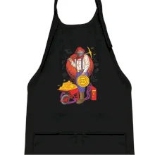 Horník těží bitcoiny