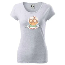 Budoucí babička kreslená