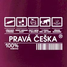 Čárový kód  - Pravá Češka
