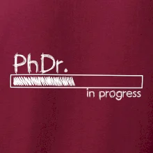 In progress titul PhDr. doktor / doktorka  filozofie