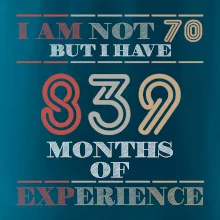 70 years 839 months of experience