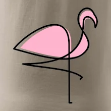 Plameňák na hubené noze