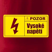 Pozor vysoké napětí
