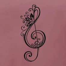 Houslový klíč kytky