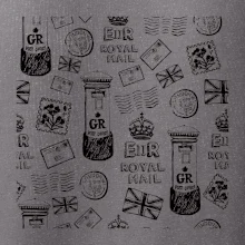 Britská pošta ikony