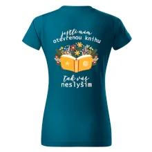 Jestli mám otevřenou knihu, tak vás neslyším