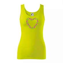 Červené tulipánové srdiečko (Pecka design)