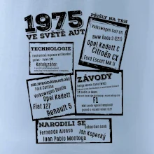 V kostce pro fanouška automobilismu 1975