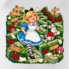 Alenka v říši dluhů finanční bludiště