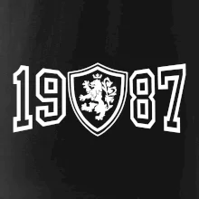 Narozeninový motiv - znak - 1987 Narozeninový motiv - znak - 1987