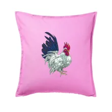 Kohout kreslený bílý