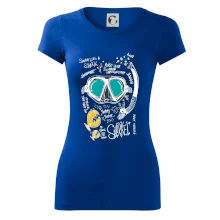 Potapěčské brýle text